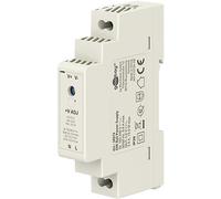 Goobay 59574 Fuente de alimentación 5 V para carril DIN ideal para el funcionamiento de sistemas vigilancia y acceso/transformador alimentación/sistema de timbre/carril DIN 2,4 A y 12 W