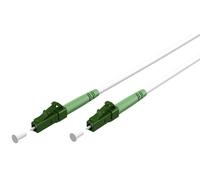 Goobay 59589 cable de fibra óptica e infiniband 15 m lc ftth blanco