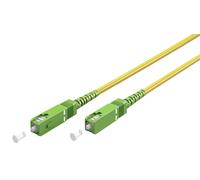 Goobay 59643 cable de fibra óptica e infiniband 15 m sc ftth amarillo