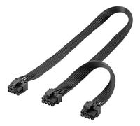 GOOBAY 59714 - Conector PCIe de 8 pines a conector PCIe 2x 6+2