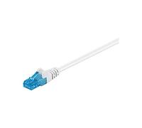 GOOBAY 59823 - Cat.6a Cable de conexión U/UTP, CU, blanco, 0,50 m..