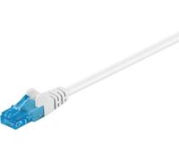 Goobay 59835 "Cat 6 A" Patch Cable, U/UTP, 50 m, Color Blanco/Negro
