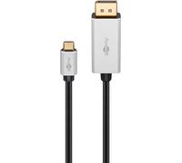 Goobay 60176 adaptador de cable de vídeo 2 m usb tipo c displayport n