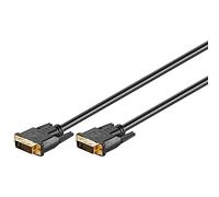 Goobay 60210 DVI-I Full HD Cable Dual Link, 3 m, Color Negro