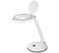 goobay 60363 goobay 60363 Lámpara Aumento LED Regulable/Lámpara Aumento con Soporte/Lupa pie con luz / 6 W Consumo/Temperatura Color 6500 K/Flujo Luminoso 450 LM/Tensión de Funcionamiento 230 V (CA)