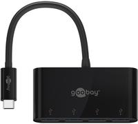 Hub USB-C 3.0 con 4 puertos USB-A [Goobay]