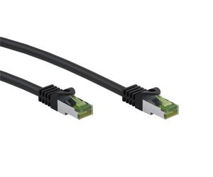 Goobay 61096 cable de red negro 5 m cat8.1 s/ftp (s-stp)