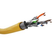 Goobay 61128 cable de red amarillo 100 m cat8.1 s/ftp (s-stp)
