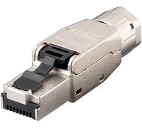 Goobay 61130 - Conector RJ45 Cat 8.1 RJ45 Macho con 2 GHz / 25-40GBase-T/Cable de Red Macho