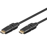 Cable HDMI 19P MM Oro 3D V2.0 Giratorio (1.5 mts) - GOOBAY