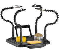 Goobay 61669 manos de ayuda para soldar con 4 brazos flexibles de cuel