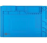 Goobay Alfombrilla de silicona 61670 para soldar — flexible, resistente a golpes, regla integrada