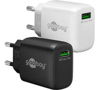 Goobay 61671 cargador de dispositivo móvil universal negro corriente