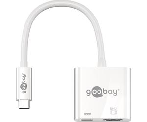 Goobay 62110 base para portátil y replicador de puertos alámbrico us