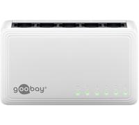 Goobay 64563 conmutador de red gigabit ethernet de 5 puertos / switch
