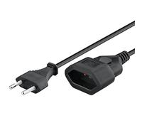 goobay 64616 Europlug, Negro Europlug (Tipo C, CEE 7/16) > Enchufe Europeo/2 m