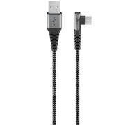 Goobay 64656 cable usb usb 2.0 1 m usb c usb a negro, gris