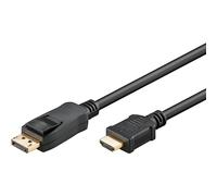 GOOBAY 64839 - DP 1.2 a conector HDMI 2.0 a, 4K a 60Hz, 1 m