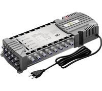 goobay 64884 - Multiconmutador satélite/Multiconmutador Compacto / 9 entradas / 16 Salidas / 4K, 8K UHD/Dab+ / para 16 participantes