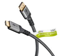Cable Goobay Plus DisplayPort™ a HDMI™ (4K@60Hz), 2,0 m