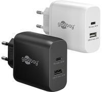 Goobay 65410 cargador de dispositivo móvil auriculares, portátil, re