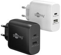 Goobay 65412 cargador de dispositivo móvil auriculares, portátil, sm