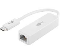 Goobay 66255 Adaptador de Red USB-C a RJ45 para conectar un Cable LAN para la conectividad a Internet
