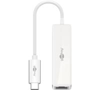 Goobay 66255 base para portátil y replicador de puertos blanco