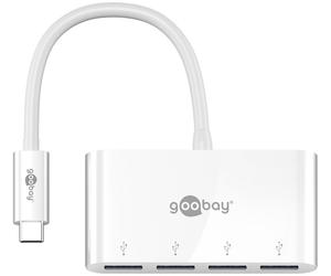 Goobay 66274 base para portátil y replicador de puertos alámbrico us