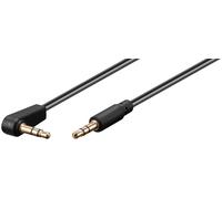 Goobay 67783 cable de toma de audio aux, 3,5 mm estéreo de 4 clavijas