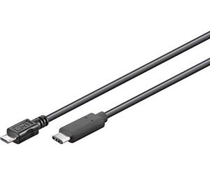 Goobay 67993 Sync & Charge Super Speed USB-C a Cable De Carga Micro-B 2.0, 1m