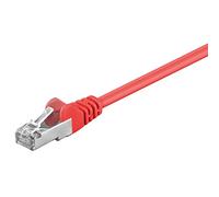 Goobay 68033 - Cable de red (categoría 5e, SF/UTP, 2 m), color rojo