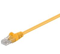 Goobay 68341 cable de red amarillo 0,25 m cat5e u/utp (utp)