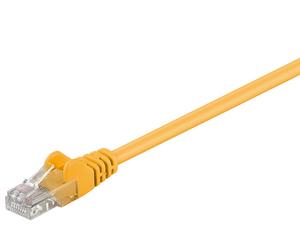 Goobay 68341 cable de red amarillo 10 m cat5e u/utp (utp)