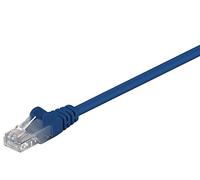 Goobay 68407 CAT 6 - Cable de enlace, U/UTP, azul, 3 m