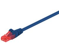 Goobay 68437 cable de red azul 1 m cat6 u/utp (utp)