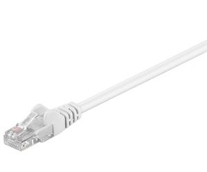 Goobay 68506 cable de red blanco 3 m cat5e u/utp (utp)