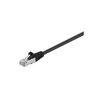 goobay 68662 CAT 5e Cable de Enlace, F/UTP, Negro, 5m Longitud del Cable