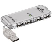 GOOBAY 68879 - Concentrador USB 2.0 de 4 puertos