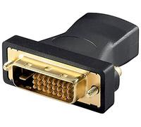 Goobay 68931 - Adaptador de HDMI a DVD-D (conector HDMI de 19 pines hembra a conector DVI-D macho)