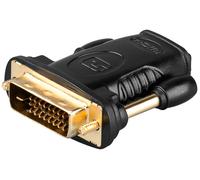 Goobay 68931 cambiador de género para cable hdmi type-a dvi-d (24+1 p