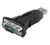 Goobay USB - RS-232, M/M Negro - Adaptador para cable (M/M, USB, RS-232, Macho/Macho, 1,5 m, Negro)