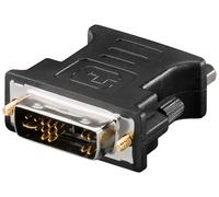 Goobay 69971 cambiador de género para cable dvi vga negro