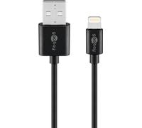 Goobay Cable USB 72906 Carga y sincronización, 2 m, Negro
