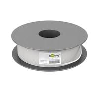Goobay 74021 - Cable coaxial de antena (120 dB, para las máximas exigencias en el ámbito de los sistemas satélite y BK, 4 x apantallado, CCS, 100 m), color blanco
