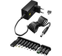 Goobay 74436 adaptador e inversor de corriente interior 36 w negro