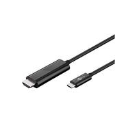 Goobay 77528 1.8m USB C HDMI Negro adaptador de cable de vídeo - Adaptadores de cable de vídeo (1,8 m, USB C, HDMI, Macho, Macho, Negro)