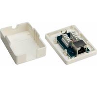 Goobay 77634 1 Puerto RJ45 Conector Lata, Cat 6, STP
