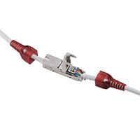 Goobay 79577 Acopladores de Red, Idc de 8 Pines a Idc de 8 Pines, Cat 6