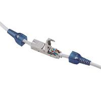 Goobay 79579 conector de cable cat 6a delgado blindado stp
